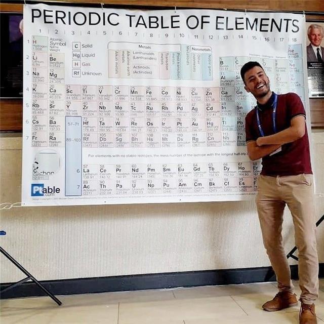 Química con gusto, Docente de química paciente y con experiencia