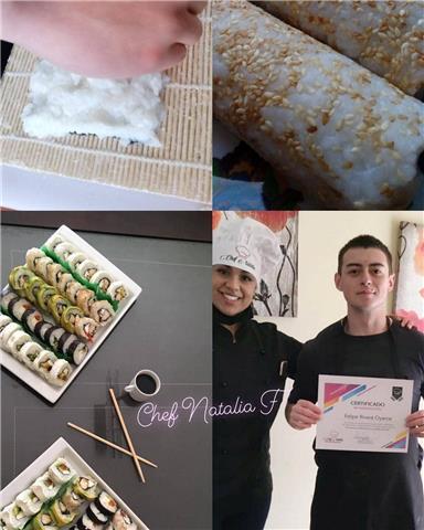 Aprende a elaborar sushi, panes con masa madre, eventos en casa y mucho mas. Clases in situ y también On line
