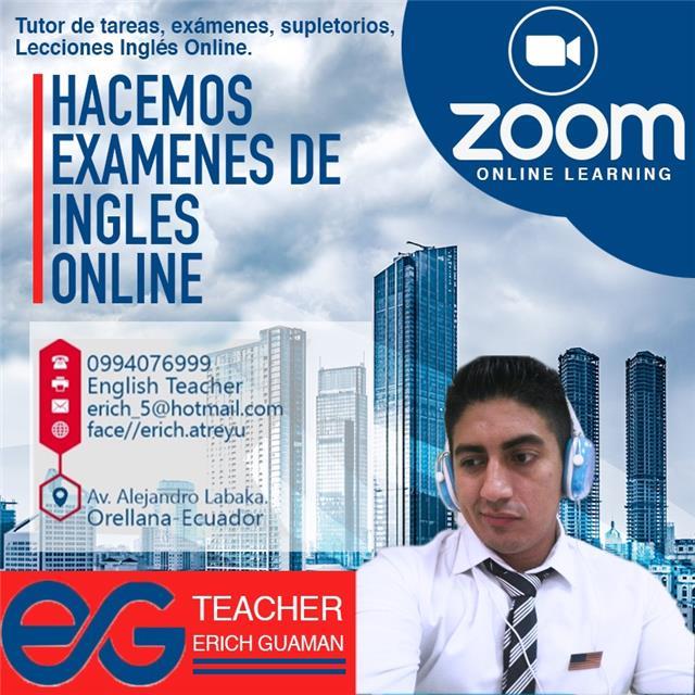 Clases de ingles Online a traves de ZOOM